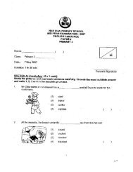 Primary-two-english-paper2-nanhua Exam paper Free Download