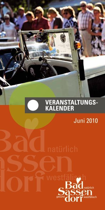 Juni 2010 - Tagungs- und Kongresszentrum Bad Sassendorf