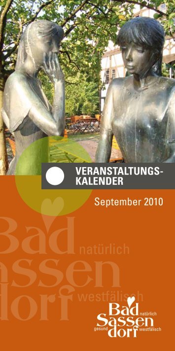 September 2010 - Tagungs- und Kongresszentrum Bad Sassendorf