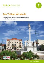 Die Tullner Altstadt - Tulln an der Donau