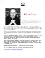 Richard Ungar - Tundra Books