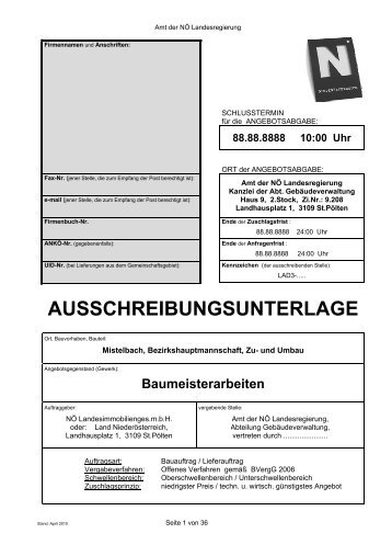 Muster fÃ¼r Ausschreibungsunterlage, (Fassung 04_2010).pdf