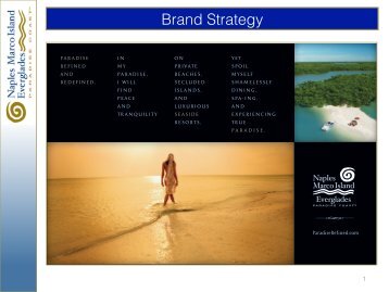 Brand Strategy - Naples, Marco Island & Everglades