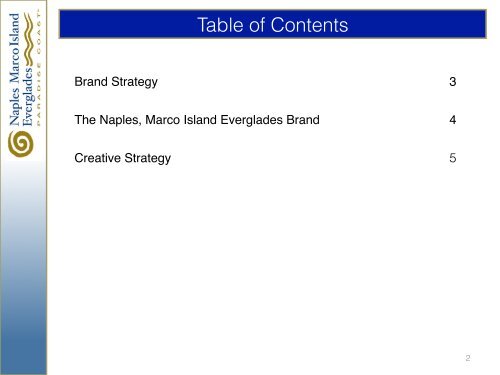 Brand Strategy - Naples, Marco Island & Everglades