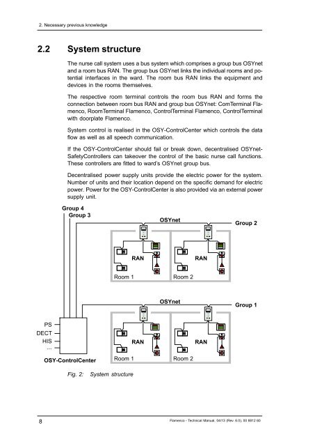 Flamenco Technical Manual Revision 6.0 - Tunstall.de