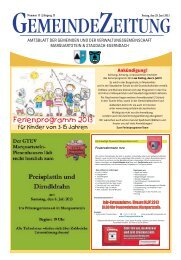 Ferienprogramm 2013 - Marquartstein