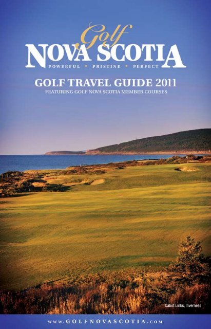 Golf Travel Guide 2011 - Nova Scotia