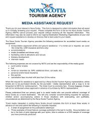 PDF Media Assistance Request Form - Nova Scotia