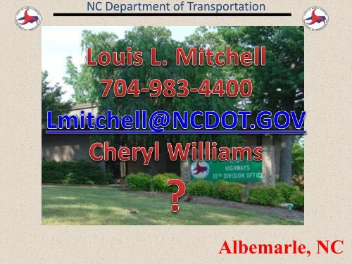 Louis L. Mitchell Division 10 Engineer - Charlotte Chamber of ...