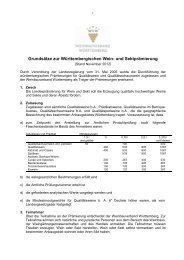 GrundsÃ¤tze zur WÃ¼rttembergischen Wein - Weinbauverband ...