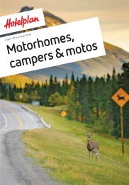 Motorhomes, campers & motos - Hotelplan