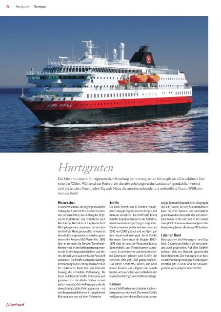 mit Hurtigruten - Hotelplan