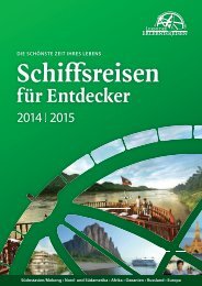 Schiffsreisen für Entdecker 2014/2015 - Lernidee Erlebnisreisen