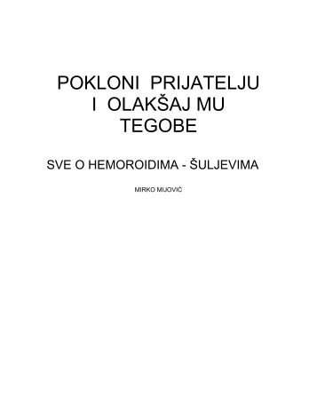 Sve o hemoroidima.pdf - Turbo Kuvar