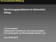 Gerinnungsprobleme im klinischen Alltag - TurnusDoc