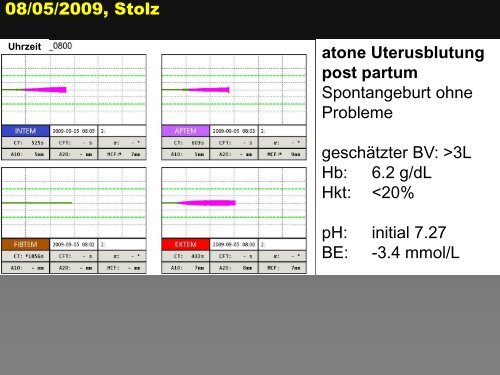 Gerinnungsprobleme im klinischen Alltag - TurnusDoc