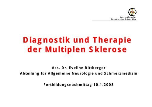 Diagnostik und Therapie der Multiplen Sklerose - TurnusDoc