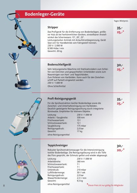 Mietpreisliste 2014/2015