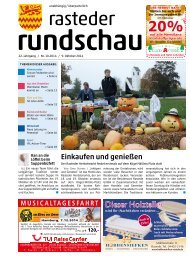 rasteder rundschau Ausgabe Oktober 2014