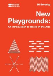 New Playgrounds: An Introduction to Hacks in the Arts