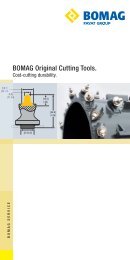 BOMAG Original Cutting Tools.