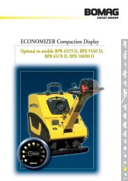 ECONOMIZER Compaction Display - Bomag