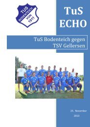 Stadionzeitschrift als Download - TuS Bodenteich von 1911 e.V.