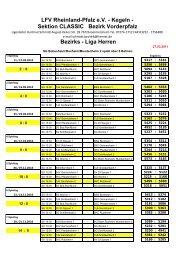 LFV Rheinland-Pfalz e.V. - Kegeln - Sektion ... - TuS Gerolsheim