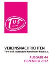 44. Vereinsnachrichten 2012 - TuS Hemdingen Bilsen