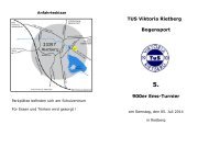 TUS Viktoria Rietberg Bogensport 900er Ems-Turnier - TuS Barop