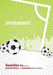 Speisekarte - DJK TuSA 06 Düsseldorf