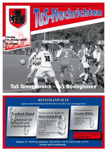 Ausgabe - TuS Grevenbroich