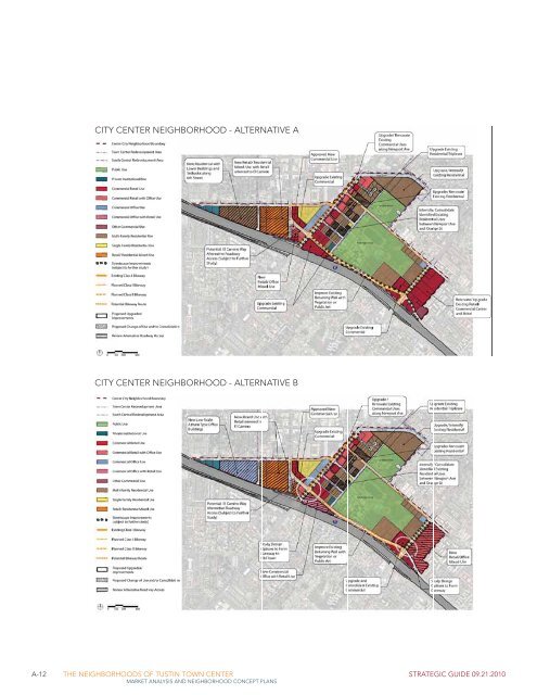 the neighborhoods of tustin town center: a new ... - City of Tustin