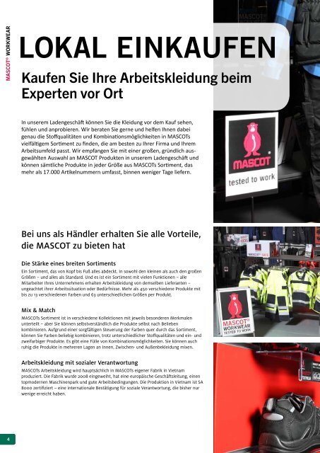 Safety-Point präsentiert den Herbst/Winter Katalog 2014/2015 von Mascot