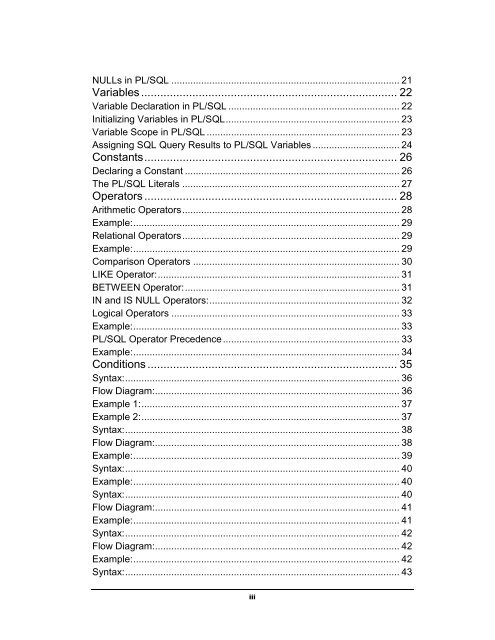 download pl/sql tutorial (pdf - Tutorials Point