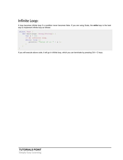 Download Scala Tutorial (PDF Version) - Tutorials Point