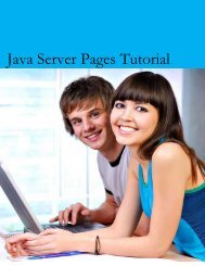 Java Server Pages Tutorial - Tutorials Point