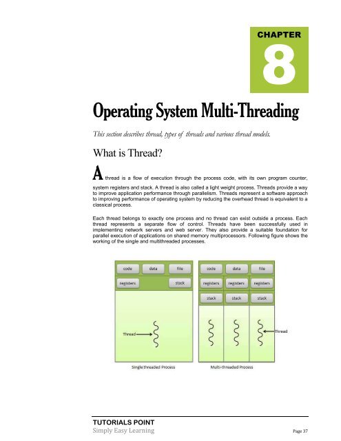 Download Operating System Tutorial (PDF Version) - Tutorials Point