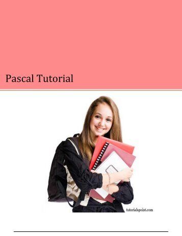 download pascal tutorial (pdf - Tutorials Point