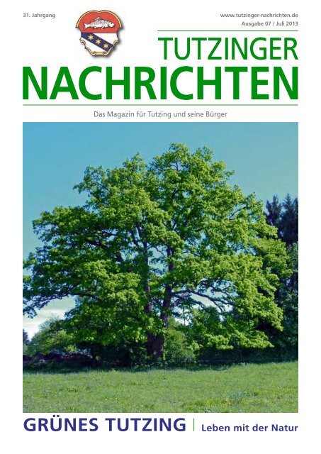 Download Heft 07 / Juli 2013 - Tutzinger Nachrichten