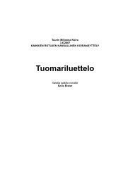 Tuomariluettelo PDF-muodossa - Tuuri.fi