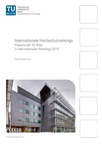 TU-Ranking Report - Technische UniversitÃ¤t Wien