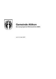 Gemeinde Altikon - TV Altikon