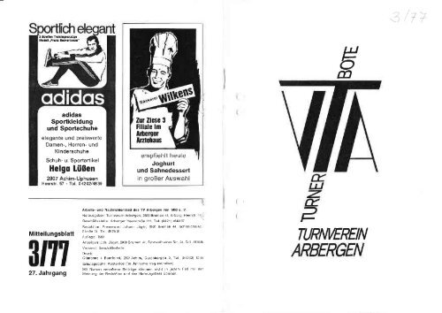 Turnerbote 1977 Ausgabe 3.pdf - TV Arbergen von 1893 eV