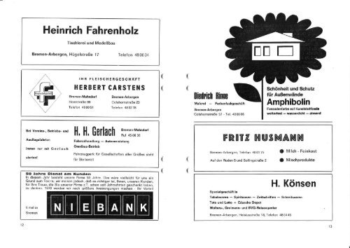 Turnerbote 1970 Ausgabe 5.pdf - TV Arbergen von 1893 eV