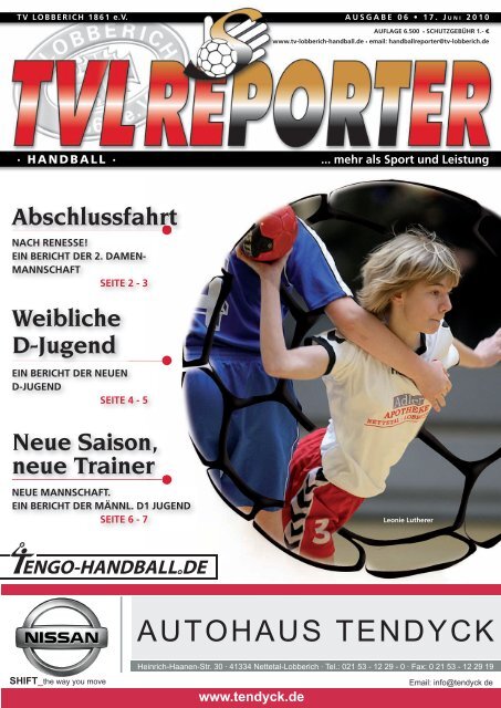 Ausgabe 06/2010 - TV Lobberich