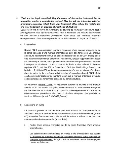 Question Q214 RAPPORT - AIPPI