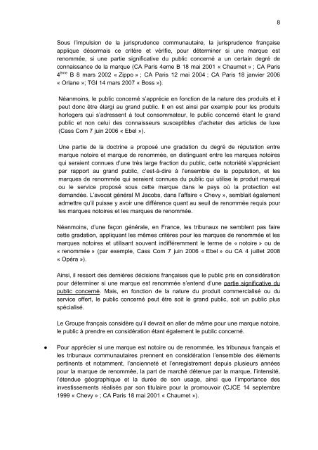 Question Q214 RAPPORT - AIPPI