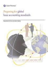 Preparing for global lease accounting standards - Grant Thornton ...