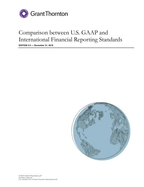 Comparison between U.S. GAAP and International ... - Grant Thornton